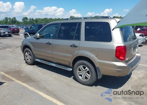 2005 Honda Pilot Ex-L from USA, damaged, VIN 5FNYF18615B014207